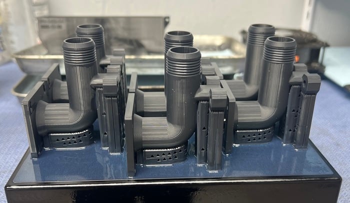 3D printed ONTO parts side view700