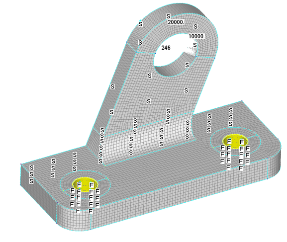 Single Point SPCS - bolt holes