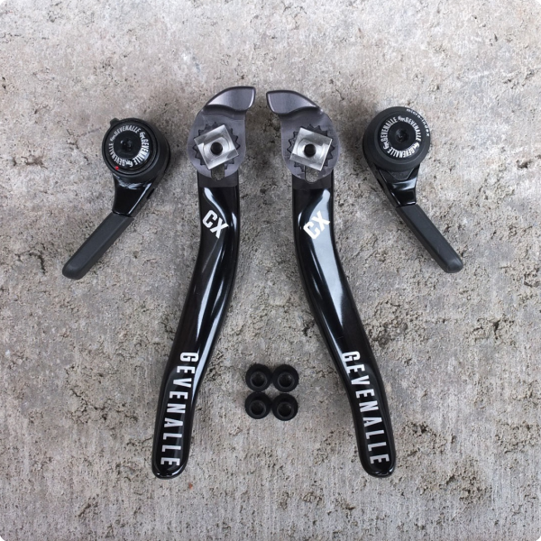 Gevenalle cyclocross shifter brackets.