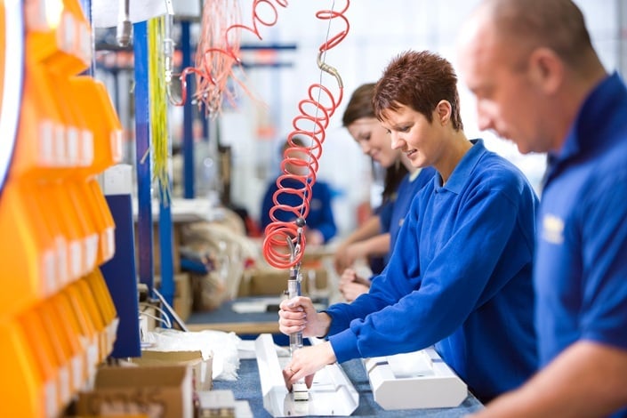 Operators on small assembly line
