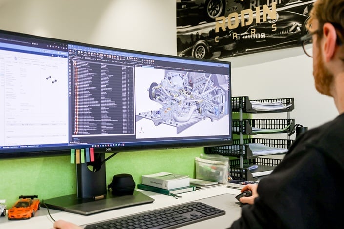 Rodin running NX CAD