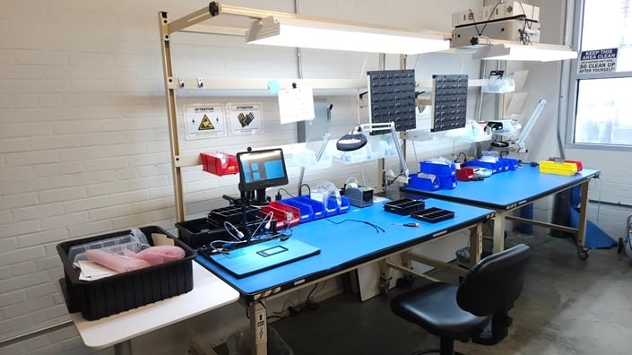 Workstation for product build