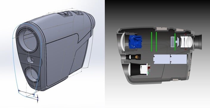 modeling -thermal rangefinder -704x