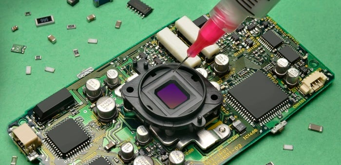 optical adhesive being applied 700x